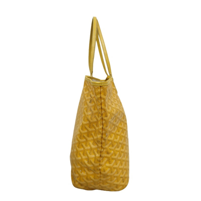GOYARD Saint Louis GM Tote Bag Pvc Yellow With Pouch