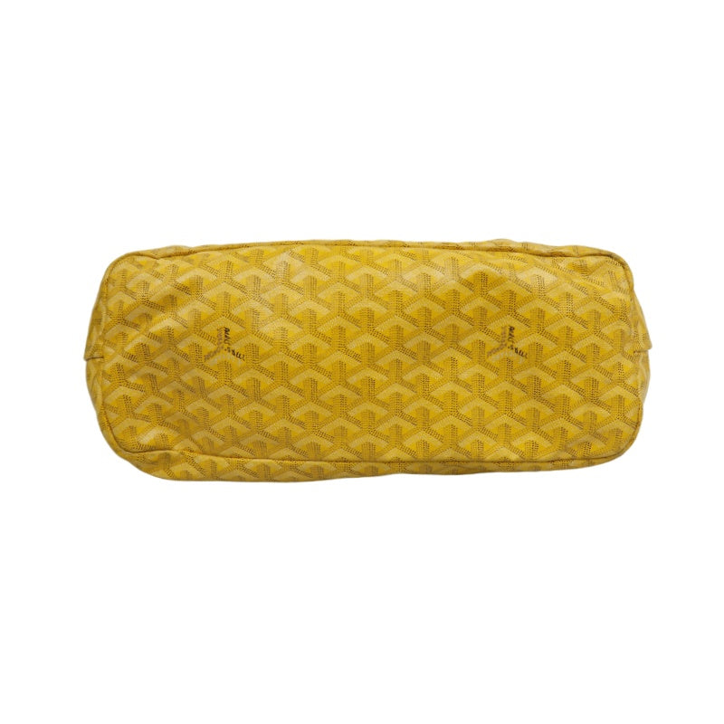 GOYARD Saint Louis GM Tote Bag Pvc Yellow With Pouch