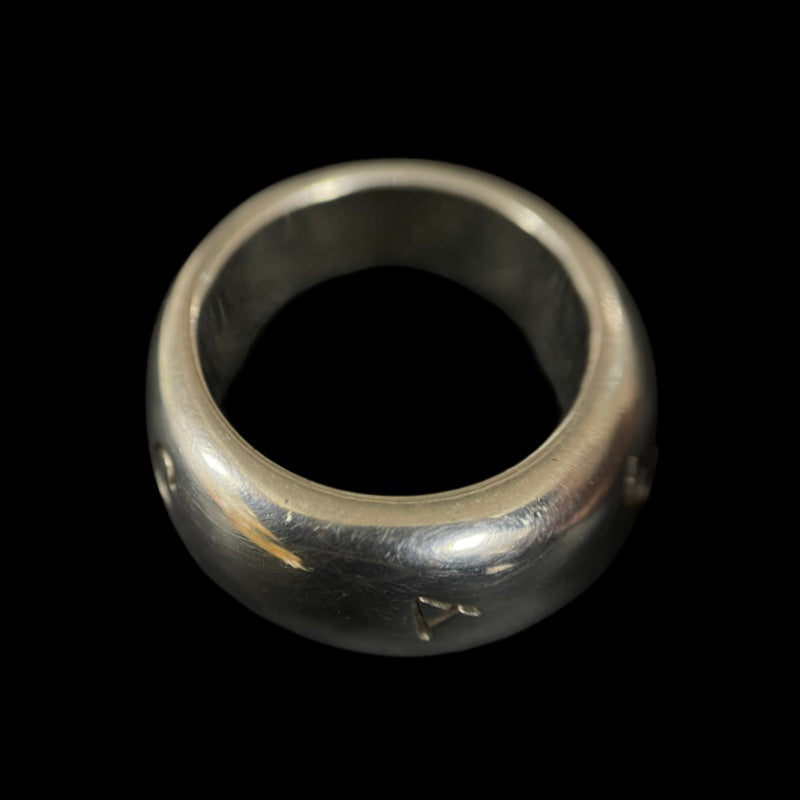 Chanel Logo 925 Silver Ring