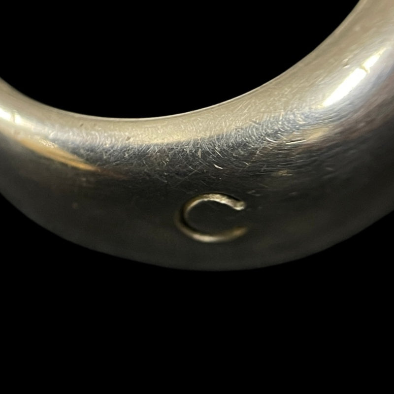 Chanel Logo 925 Silver Ring