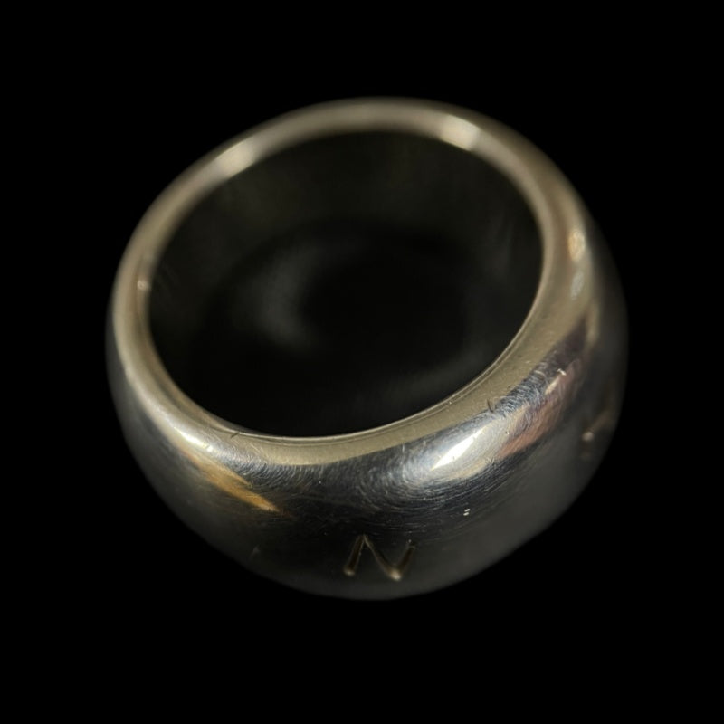 Chanel Logo 925 Silver Ring