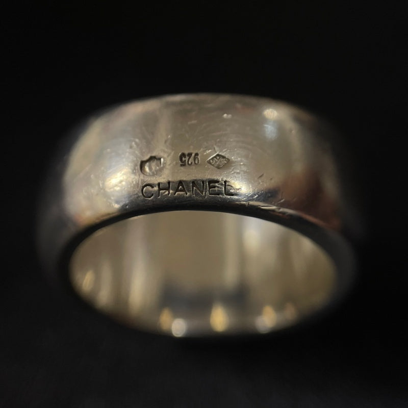 Chanel Logo 925 Silver Ring