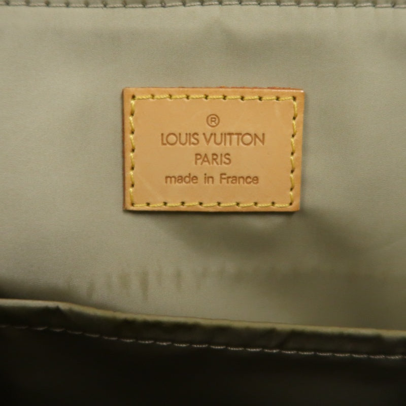 LOUIS VUITTON Damier Jeans Petit Message Shoulder Bag, Damier Jeans Canvas, Vachetta Leather, Damier Jeans Line, Taupe & Brown, LOEWE Gray Canvas Crossbody Bag