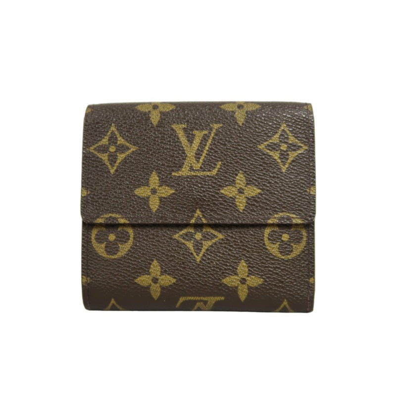 LOUIS VUITTON Monogram Portefeuille Victorine Trifold Short Wallet Pvc Brown