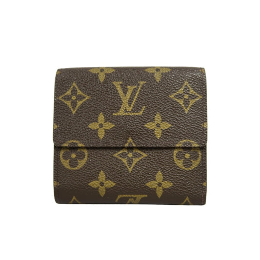 LOUIS VUITTON Monogram Portefeuille Victorine Trifold Short Wallet Pvc Brown