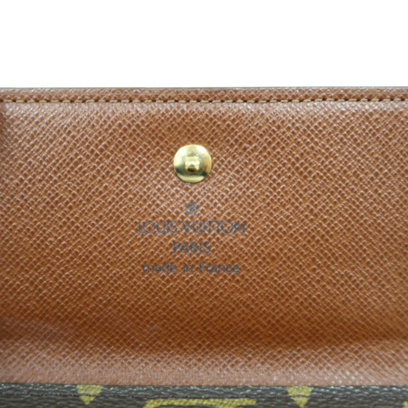 LOUIS VUITTON Monogram Portefeuille Victorine Trifold Short Wallet Pvc Brown
