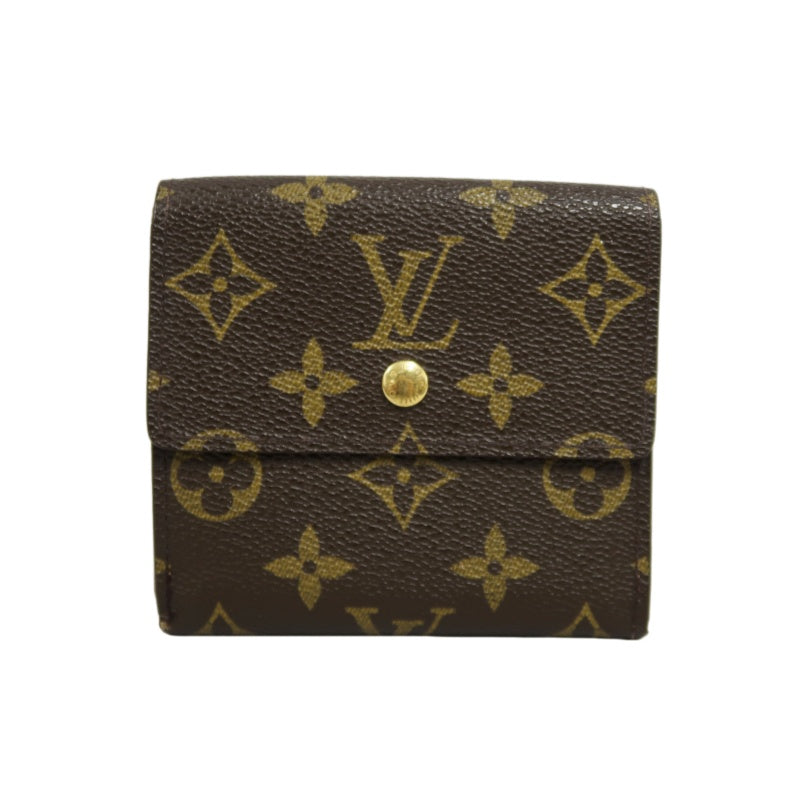 LOUIS VUITTON Monogram Portefeuille Victorine Trifold Short Wallet Pvc Brown