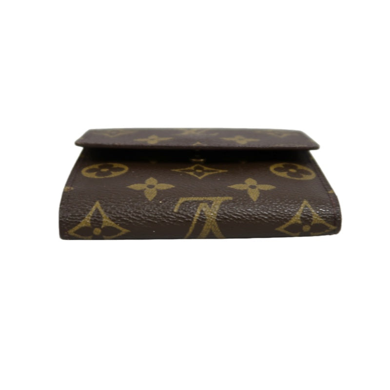 LOUIS VUITTON Monogram Portefeuille Victorine Trifold Short Wallet Pvc Brown