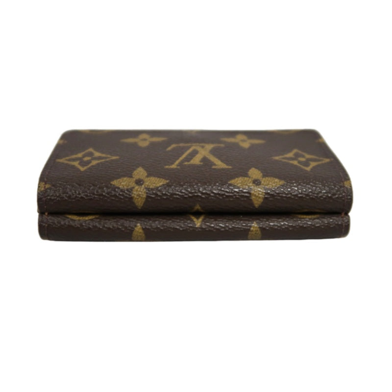 LOUIS VUITTON Monogram Portefeuille Victorine Trifold Short Wallet Pvc Brown