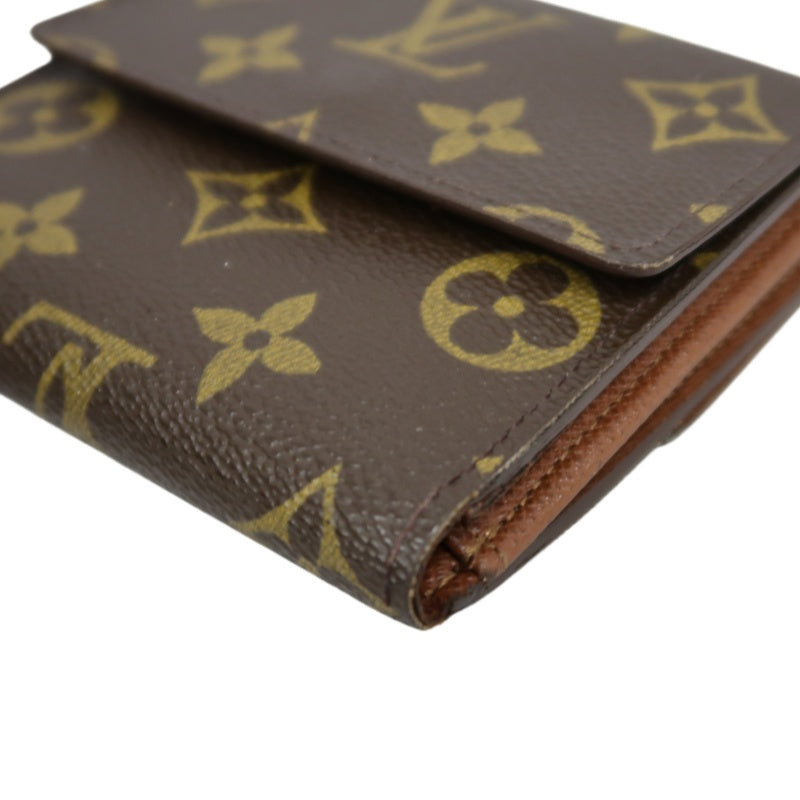 LOUIS VUITTON Monogram Portefeuille Victorine Trifold Short Wallet Pvc Brown