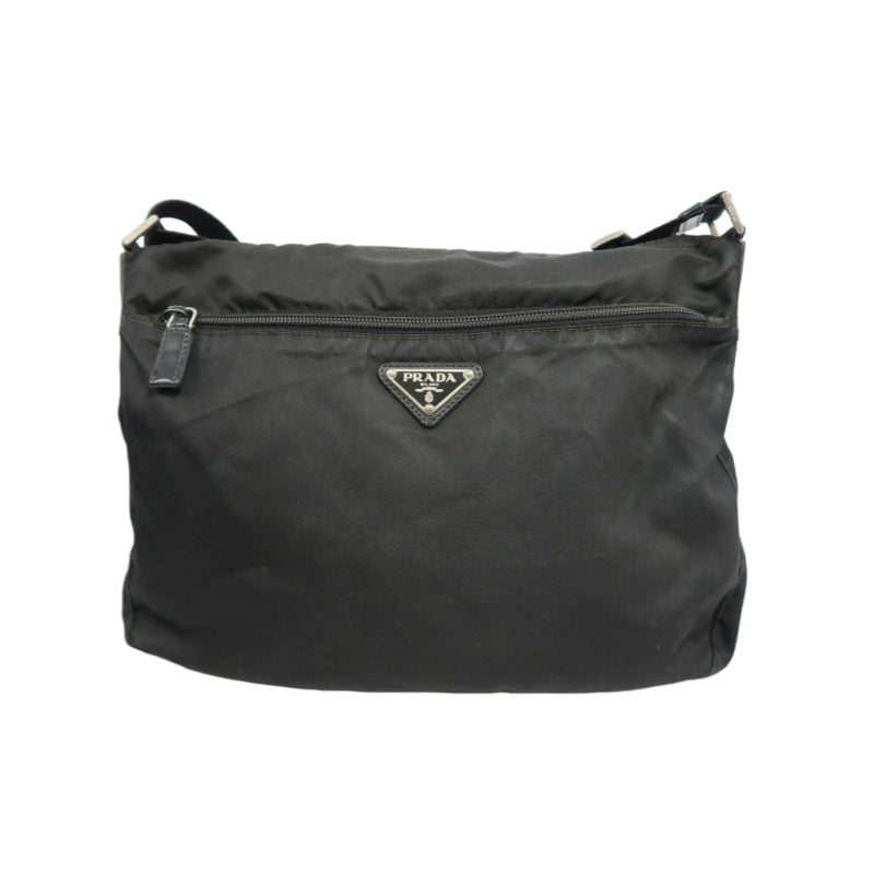 PRADA Black Nylon Crossbody Bag