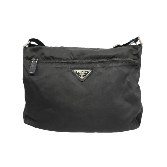 PRADA Black Nylon Crossbody Bag