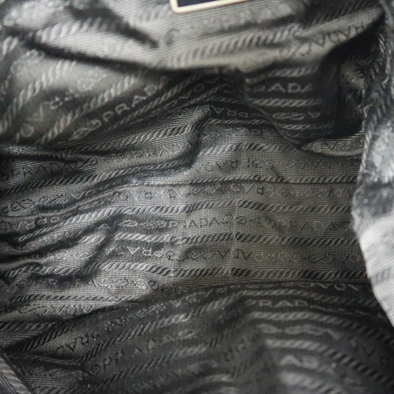 PRADA Black Nylon Crossbody Bag