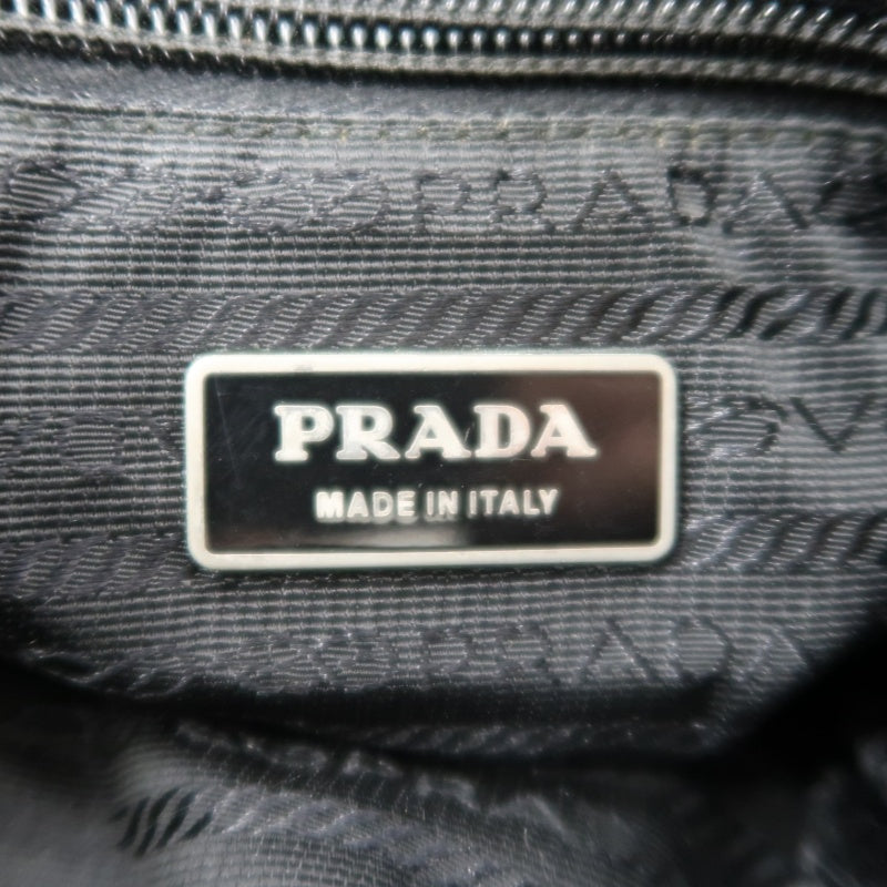 PRADA Black Nylon Crossbody Bag