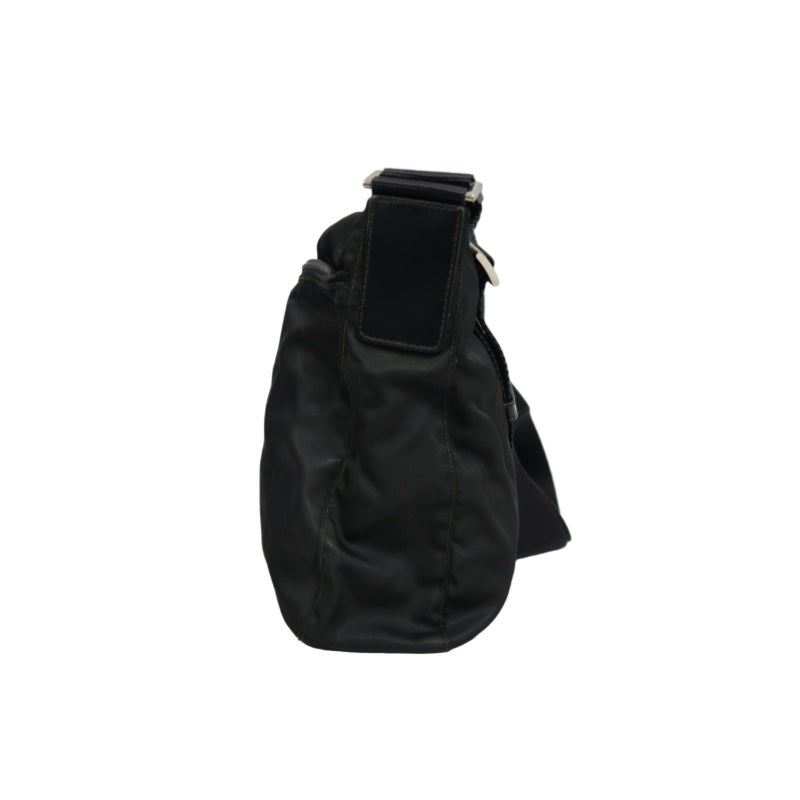 PRADA Black Nylon Crossbody Bag