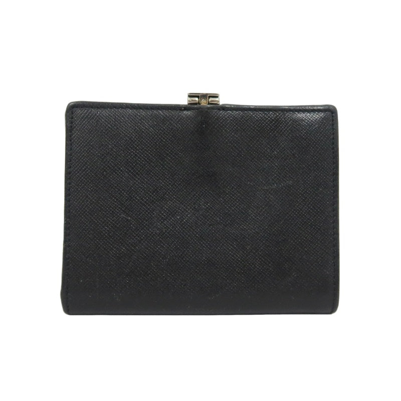 PRADA Wallet, Black, Silver Hardware, With Original Box and Guarantee Card