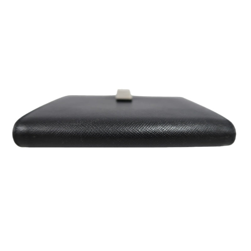 PRADA Wallet, Black, Silver Hardware, With Original Box and Guarantee Card