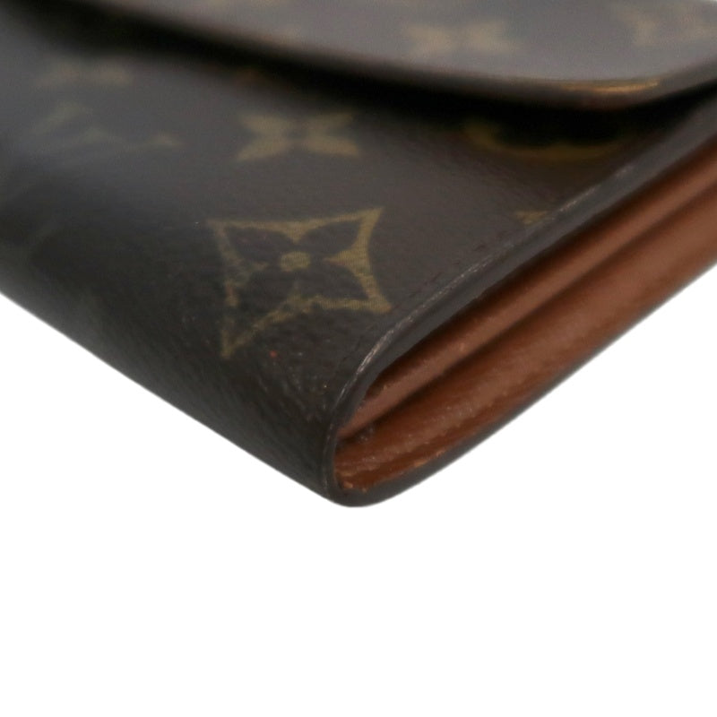 LOUIS VUITTON Portefeuille Sarah Long Wallet, Monogram PVC, Brown