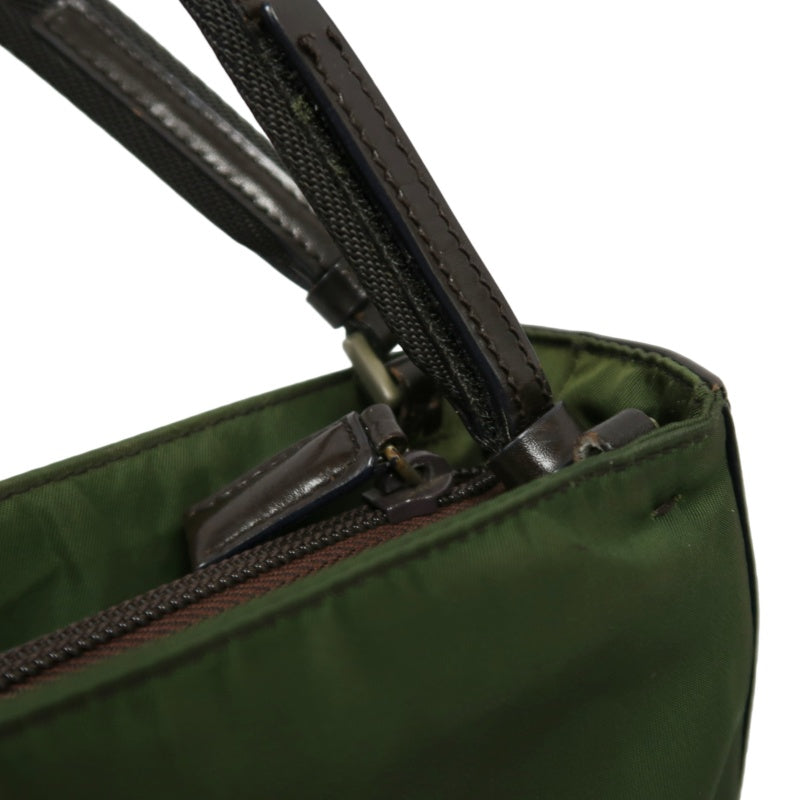 PRADA Pocono Tote Bag Nylon Green
