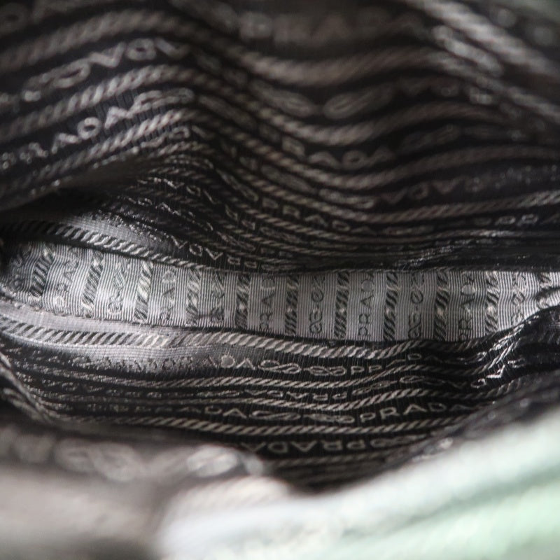 PRADA Pocono Tote Bag Nylon Green
