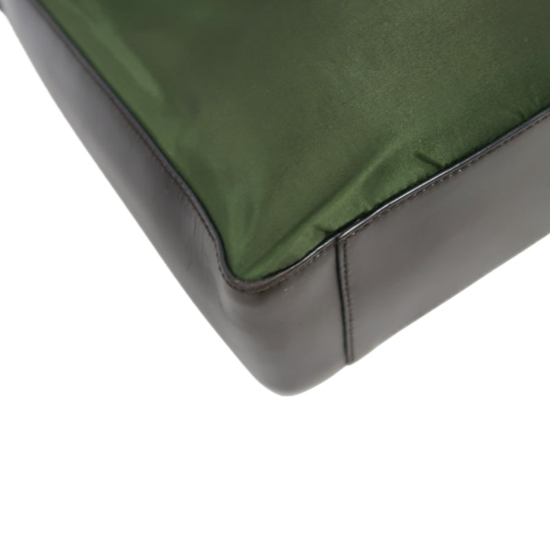 PRADA Pocono Tote Bag Nylon Green