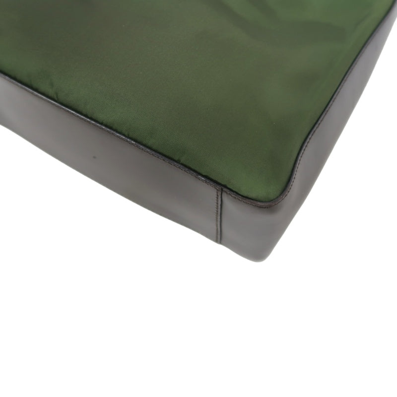 PRADA Pocono Tote Bag Nylon Green