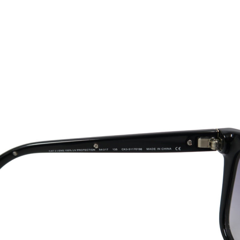 CHARLES & KEITH Black Large Square-frame Gradient Lens Sunglasses