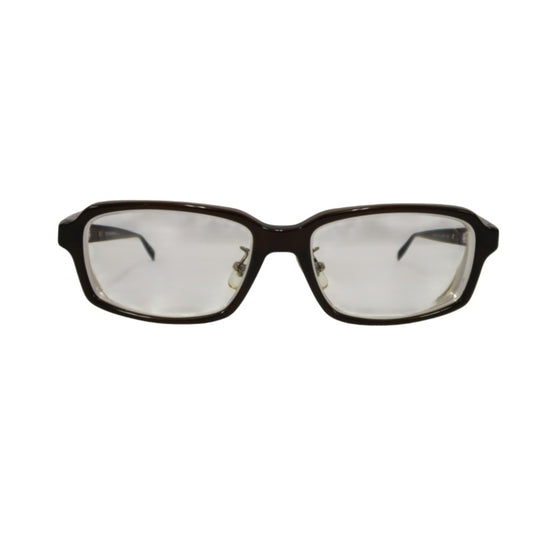BURBERRY Dark Brown Rectangular Frame Eyeglasses