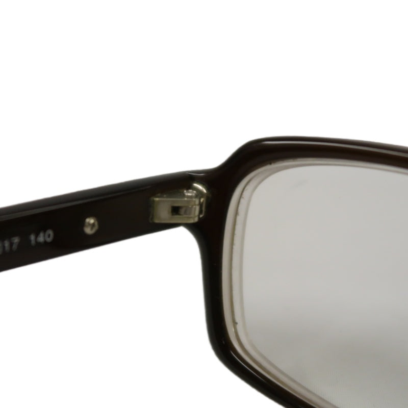 BURBERRY Dark Brown Rectangular Frame Eyeglasses