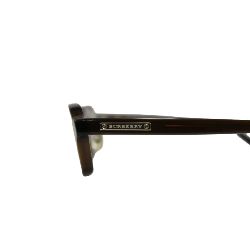 BURBERRY Dark Brown Rectangular Frame Eyeglasses
