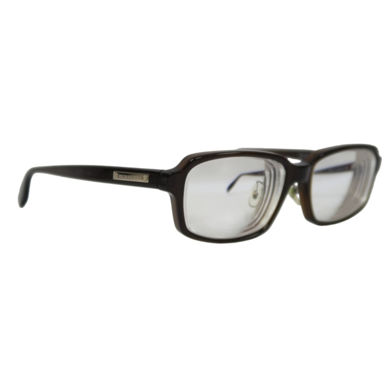 BURBERRY Dark Brown Rectangular Frame Eyeglasses