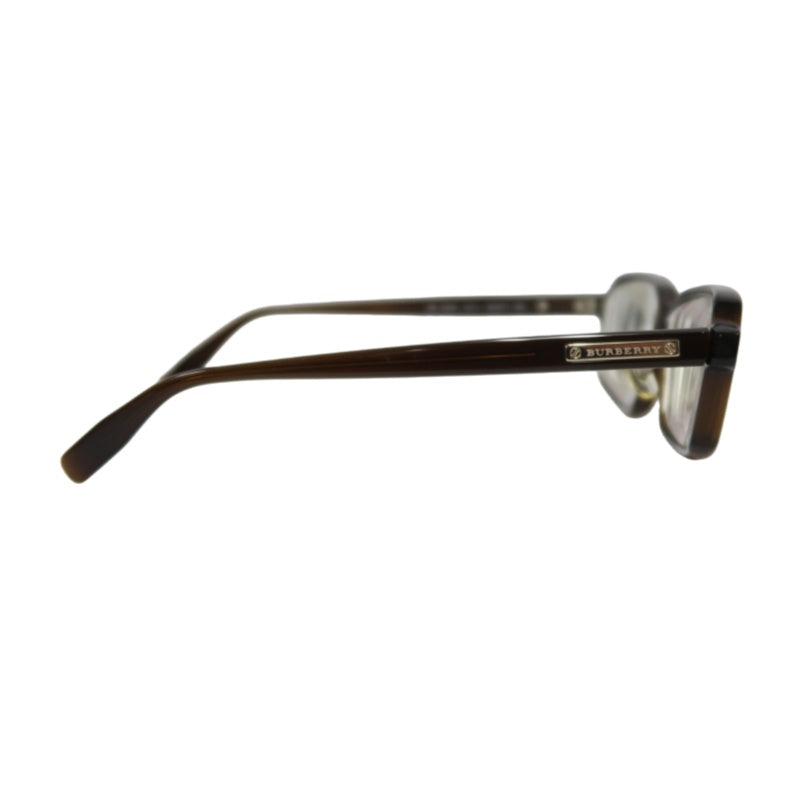 BURBERRY Dark Brown Rectangular Frame Eyeglasses