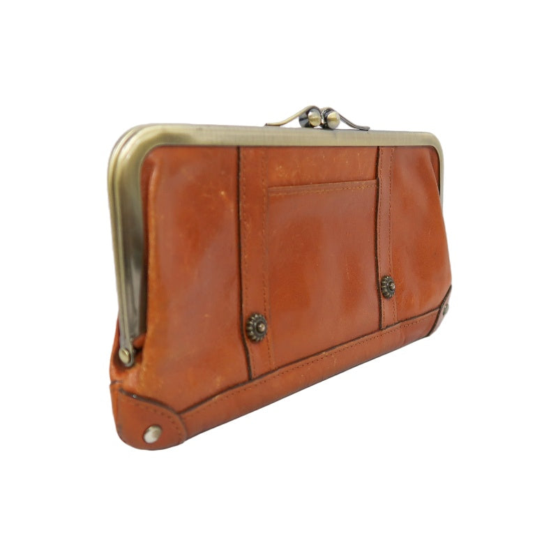 DAKOTA&nbsp; Leather Brown Wallet