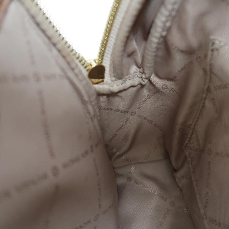 MICHAEL KORS MK Signature PVC Backpack Beige