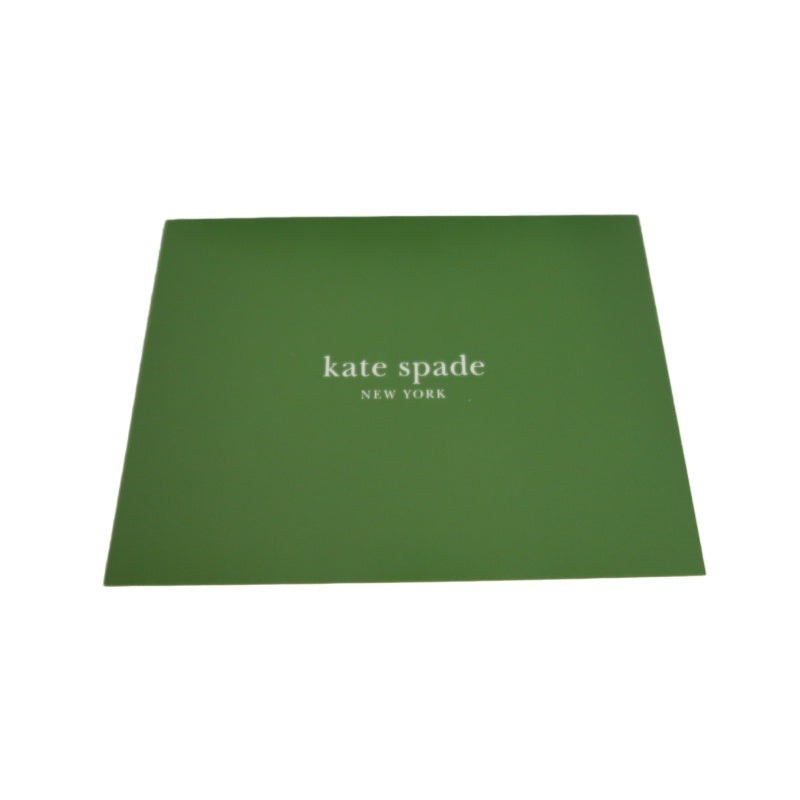 kate spade Nylon Bow Chain Shoulder Underarm Bag Gray With Dust Bag