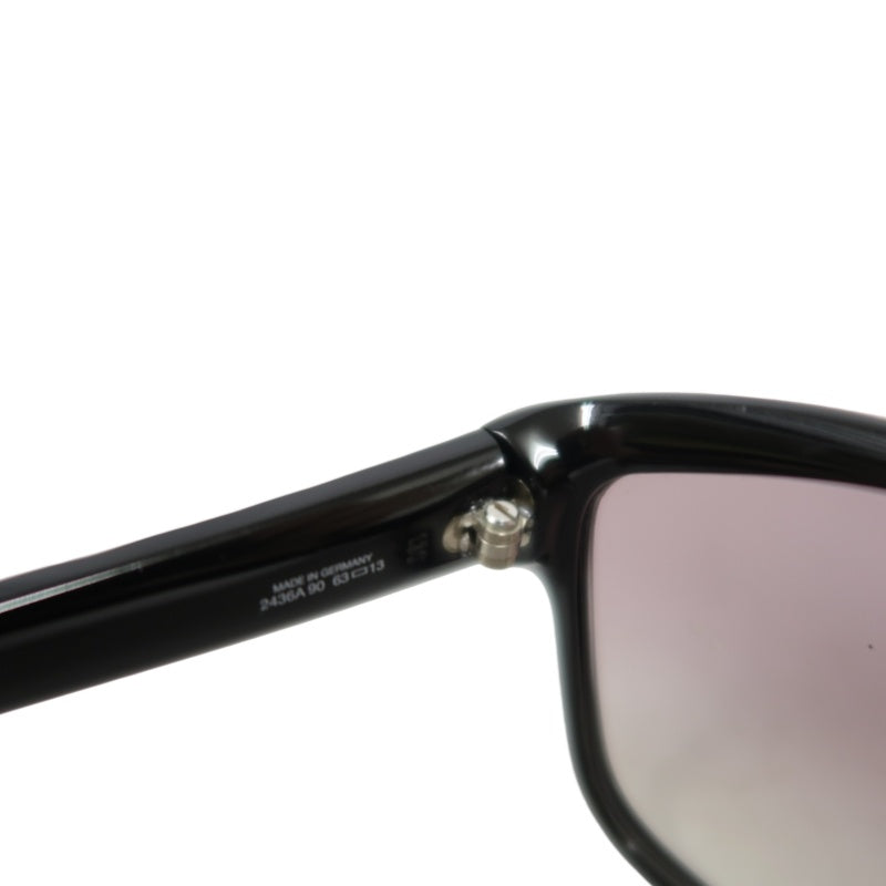 DIOR Black Frame Purple Gradient Lens Resin Sunglasses