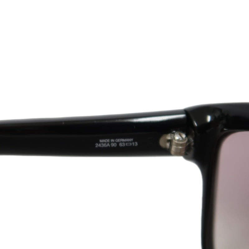 DIOR Black Frame Purple Gradient Lens Resin Sunglasses