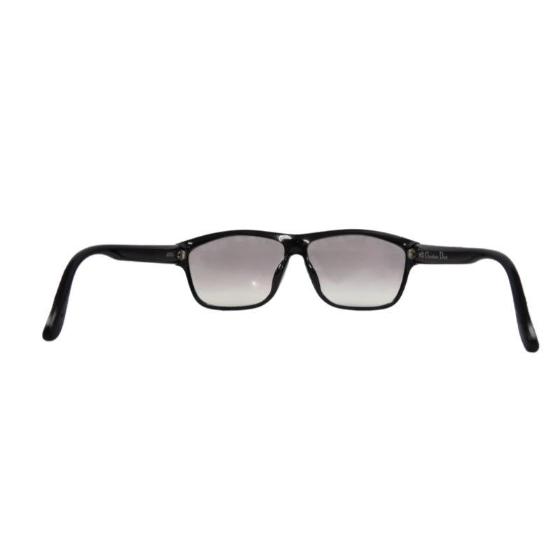 DIOR Black Frame Purple Gradient Lens Resin Sunglasses