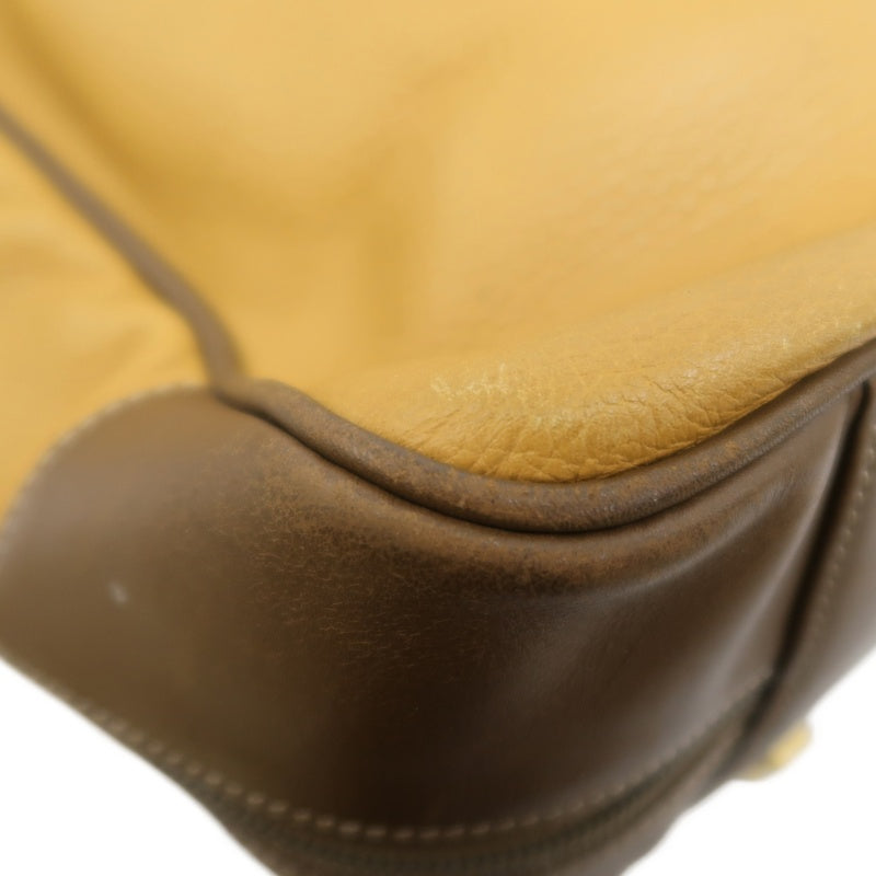 LOEWE Anagram Boston Bag Leather Tan Brown With Lock, Dust Bag, Shoulder Strap And 2 Keys