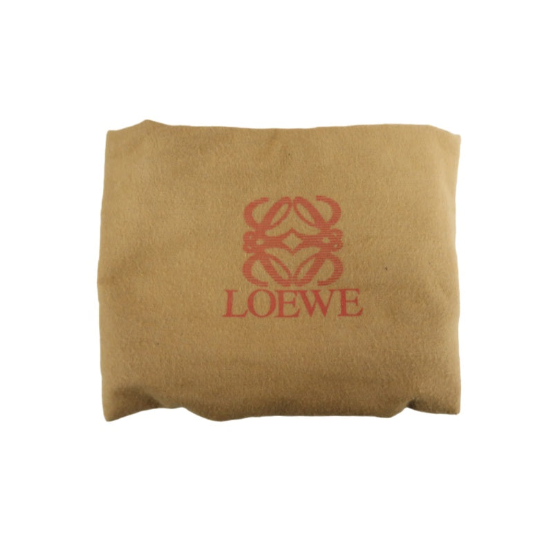 LOEWE Anagram Boston Bag Leather Tan Brown With Lock, Dust Bag, Shoulder Strap And 2 Keys