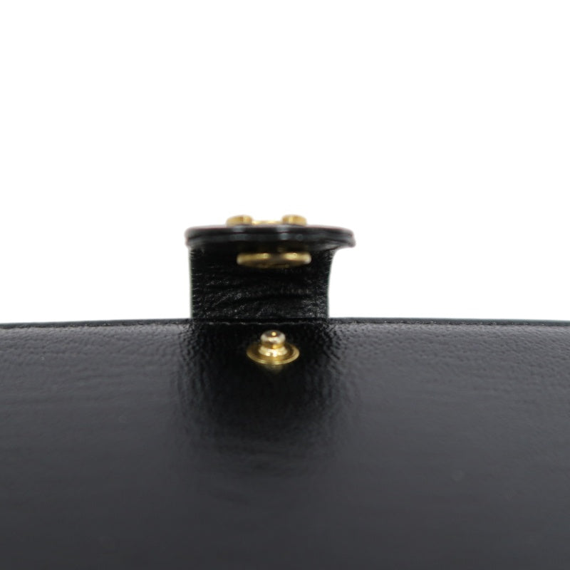 CHANEL Coco Mark Notebook Cover, Caviar Skin, Black, Gold Hardware
