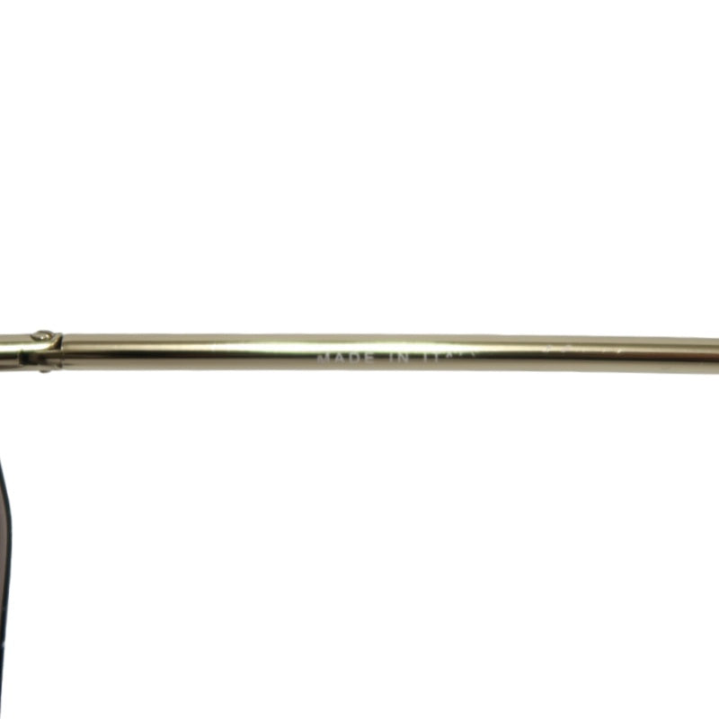 CHANEL Brown Resin Rimless Sunglasses With Gold Hardware, Comes With Original Outer Box, Inner Case And Two Dust Bags