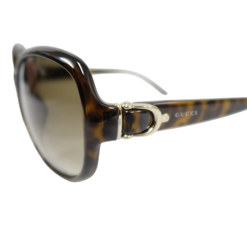 GUCCI Tortoiseshell Brown Large-frame Resin Sunglasses With Gradient Lenses