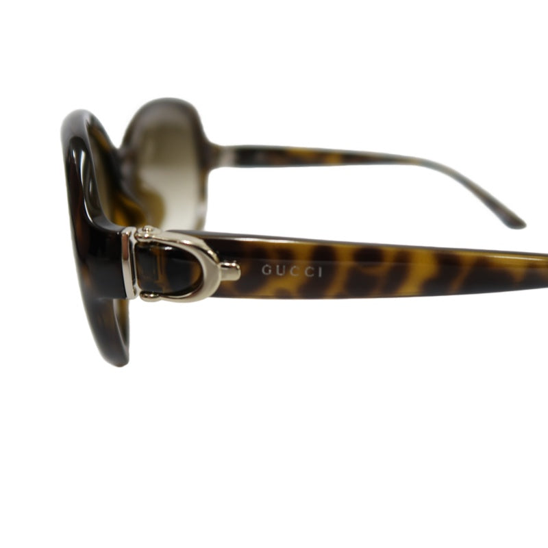 GUCCI Tortoiseshell Brown Large-frame Resin Sunglasses With Gradient Lenses