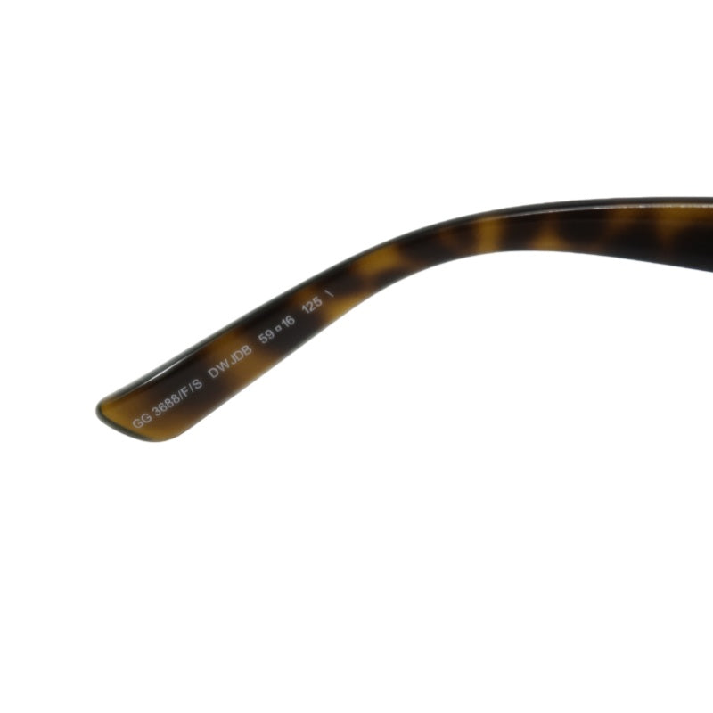 GUCCI Tortoiseshell Brown Large-frame Resin Sunglasses With Gradient Lenses