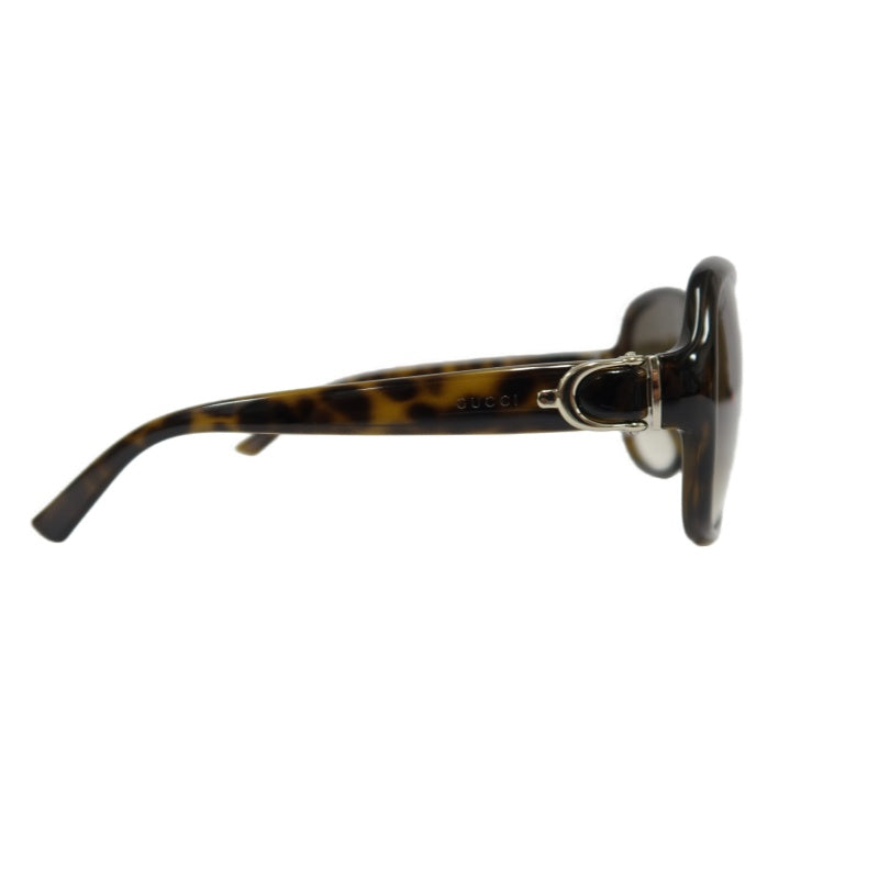 GUCCI Tortoiseshell Brown Large-frame Resin Sunglasses With Gradient Lenses