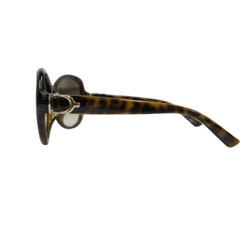 GUCCI Tortoiseshell Brown Large-frame Resin Sunglasses With Gradient Lenses