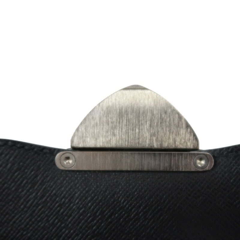 LOUIS VUITTON Epi Leather Koala Wallet Black Silver Hardware
