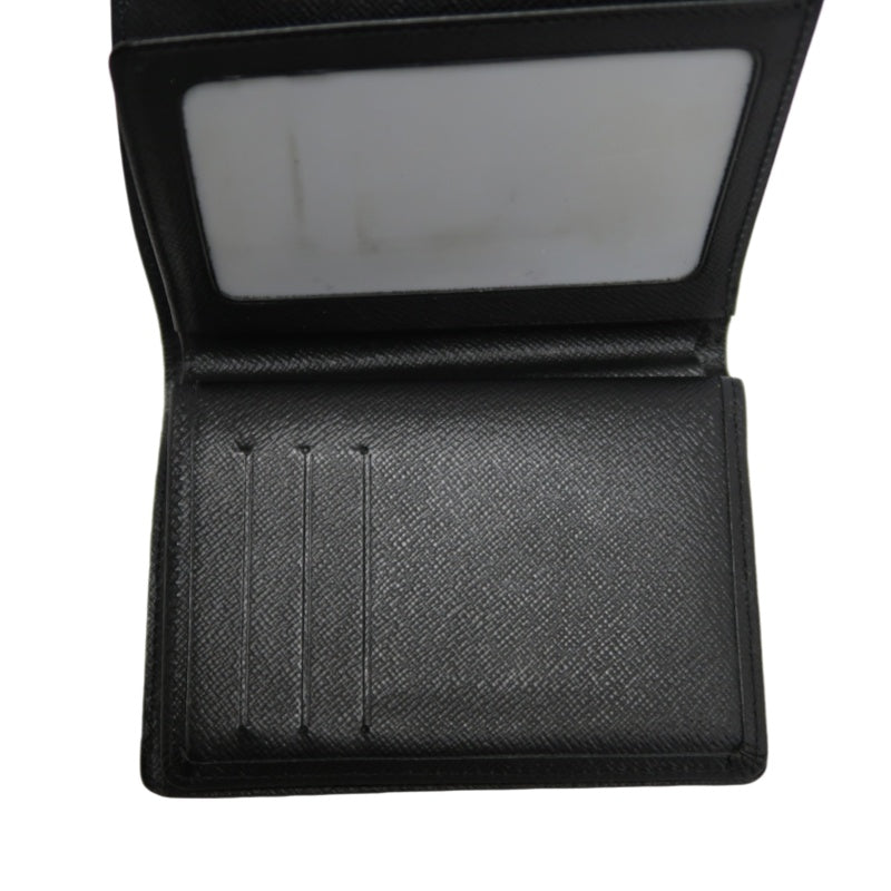 LOUIS VUITTON Epi Leather Koala Wallet Black Silver Hardware