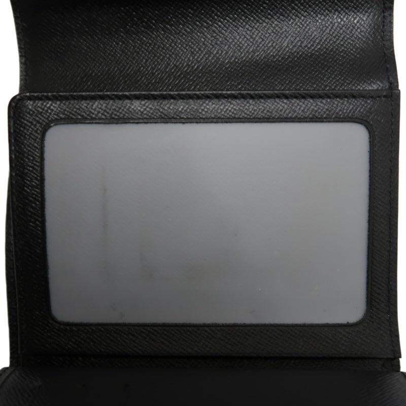 LOUIS VUITTON Epi Leather Koala Wallet Black Silver Hardware